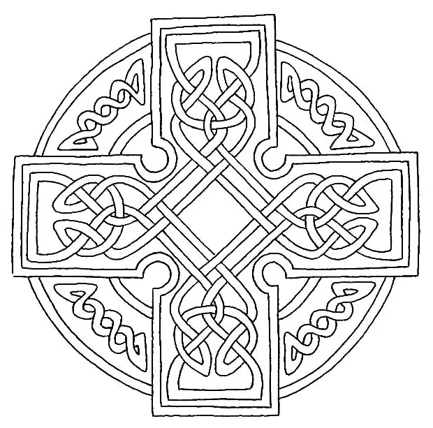 Celtic design coloring pages at getcolorings free printable