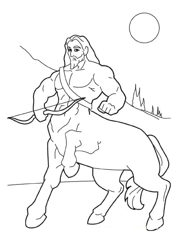 Centaur coloring pages coloring cool