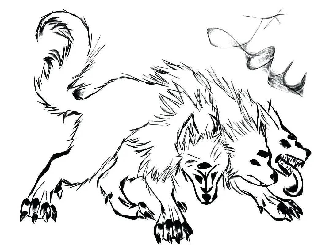 Cerberus Coloring Pages at GetColorings.com | Free printable colorings