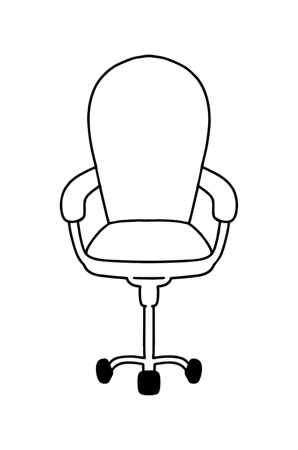 Office Chair coloring page - Download, Print or Color Online for Free