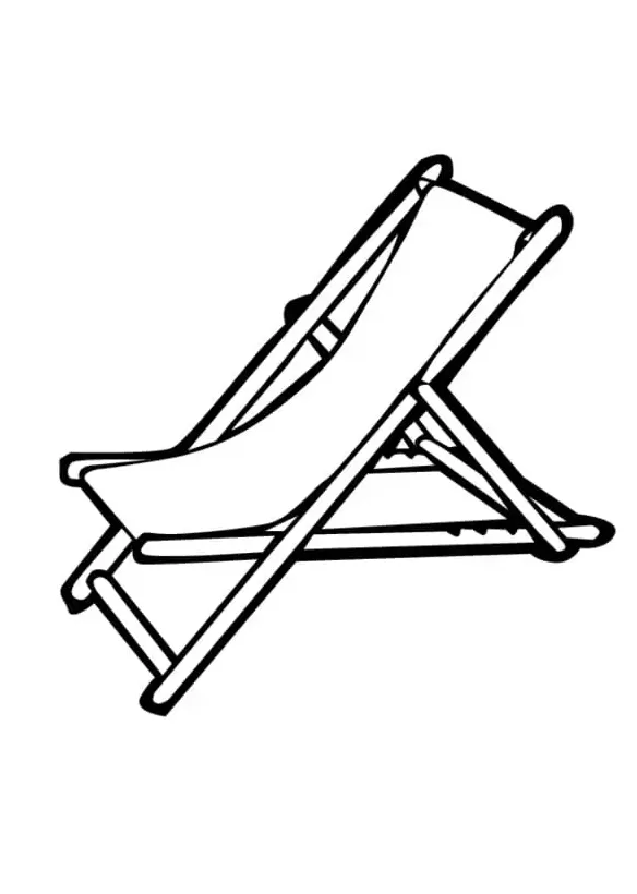Chair coloring page printable coloring page
