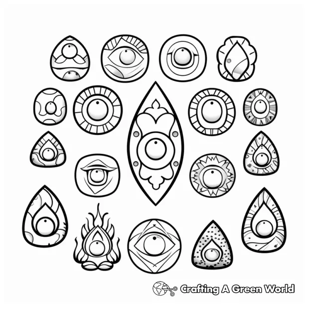 Chakra Coloring Pages - Free & Printable!