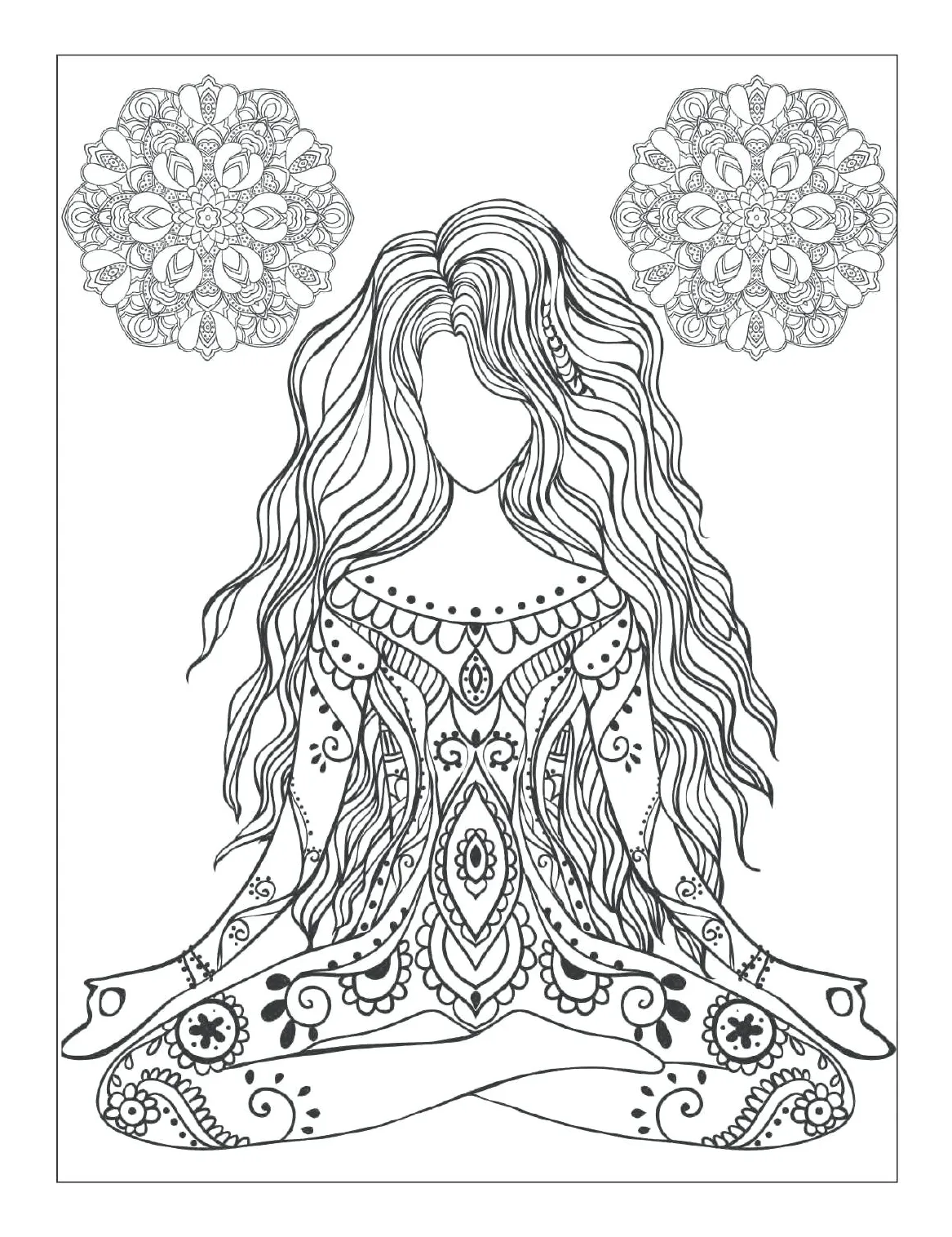 Chakra Coloring Pages at GetColorings.com | Free printable colorings