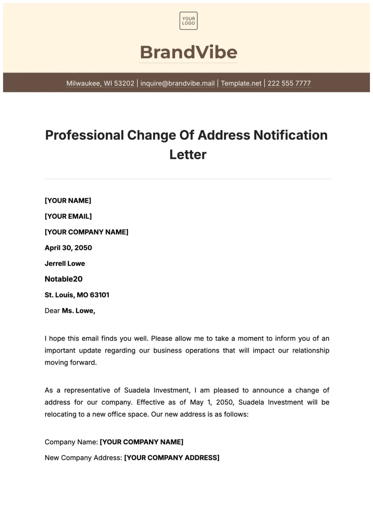 Notice of template pdf infoupdate