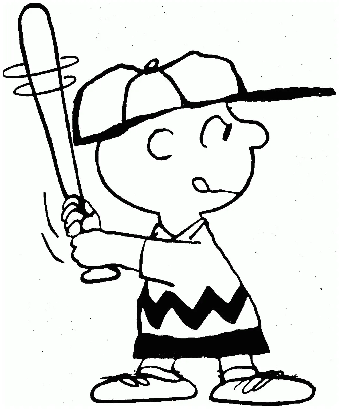 Charlie brown characters coloring pages coloring home printable coloring page