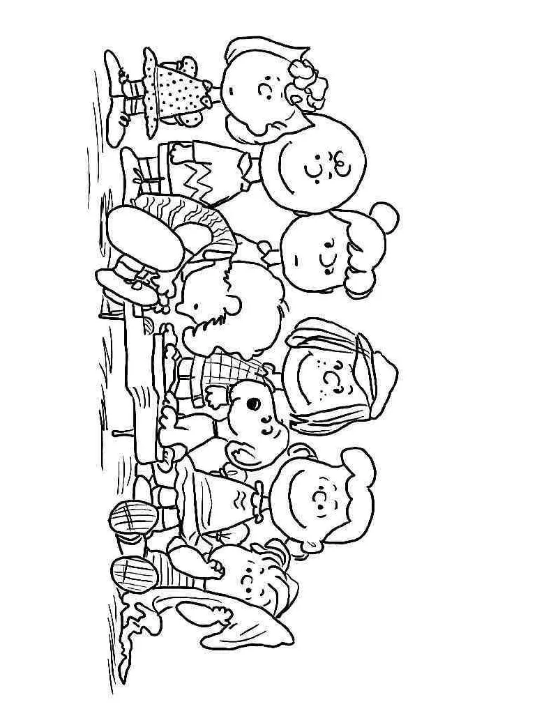 Charlie brown coloring pages