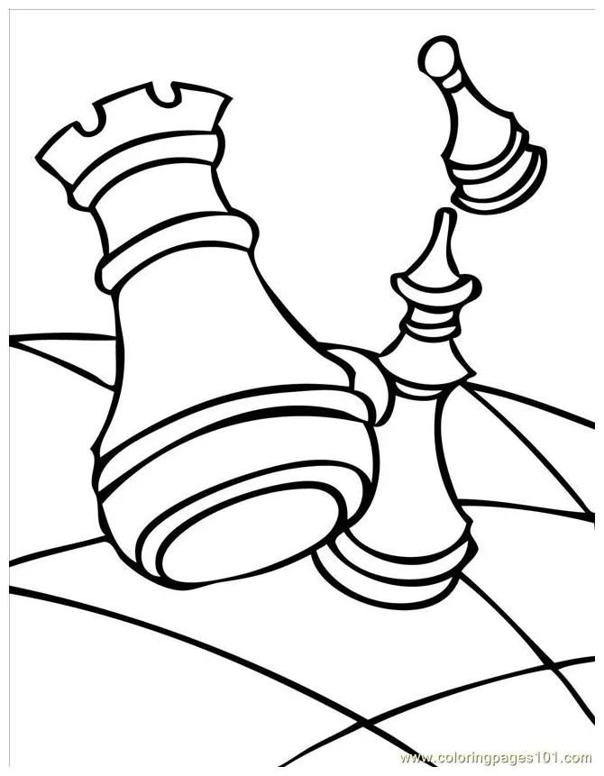 Checkers for kids coloring home printable coloring page