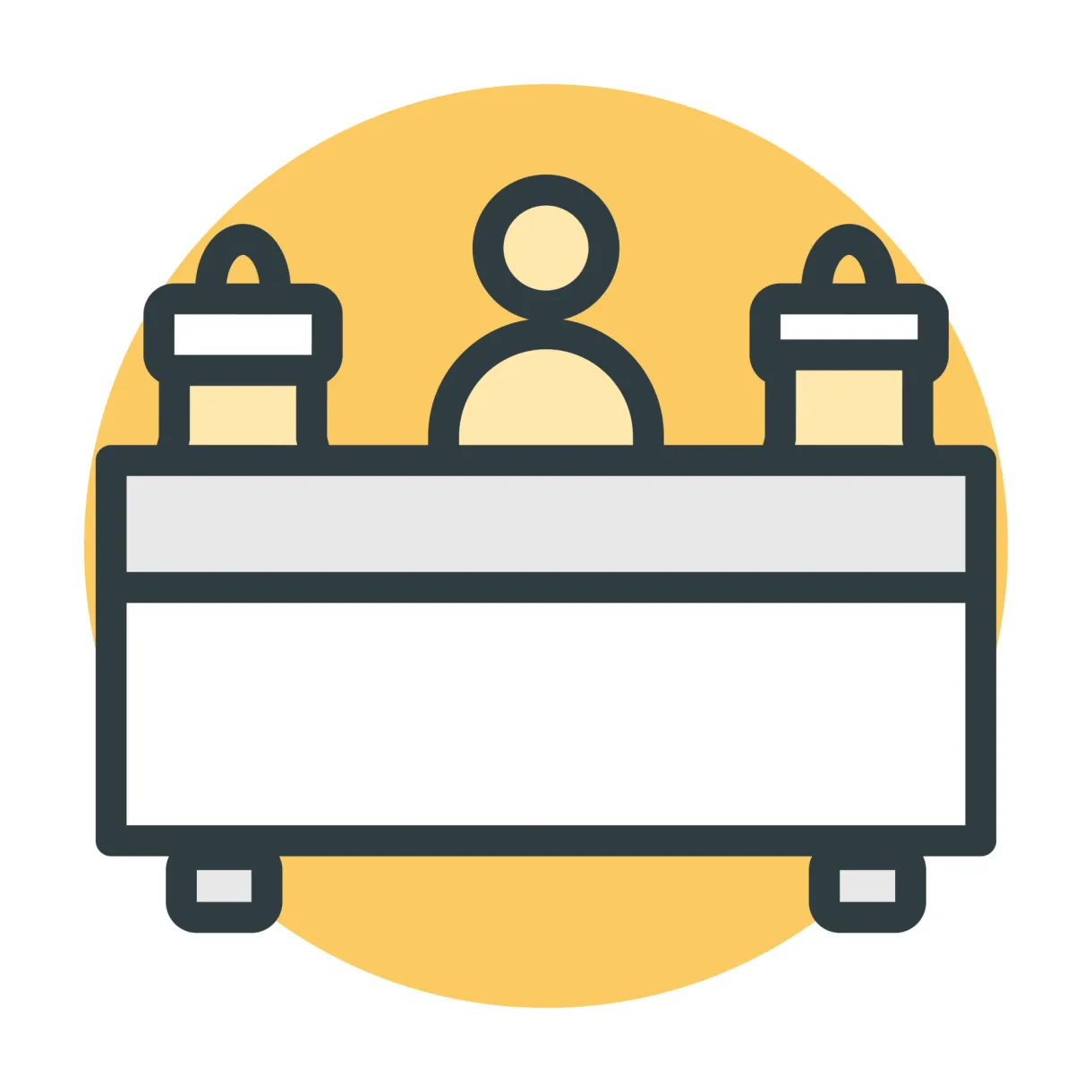 Checkout counter concepts 6847023 vector art at vecteezy