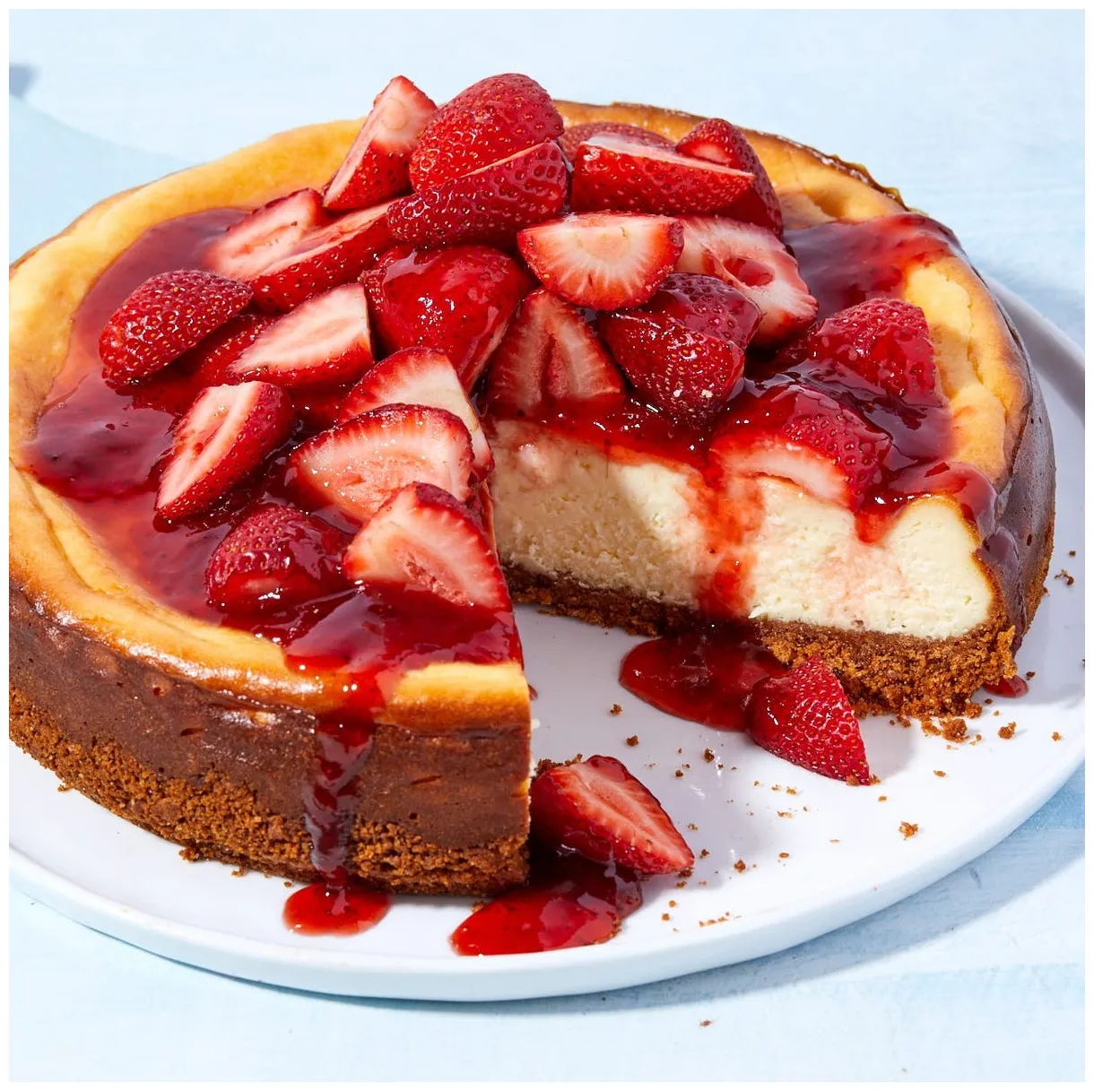 Strawberry cheesecake recipe
