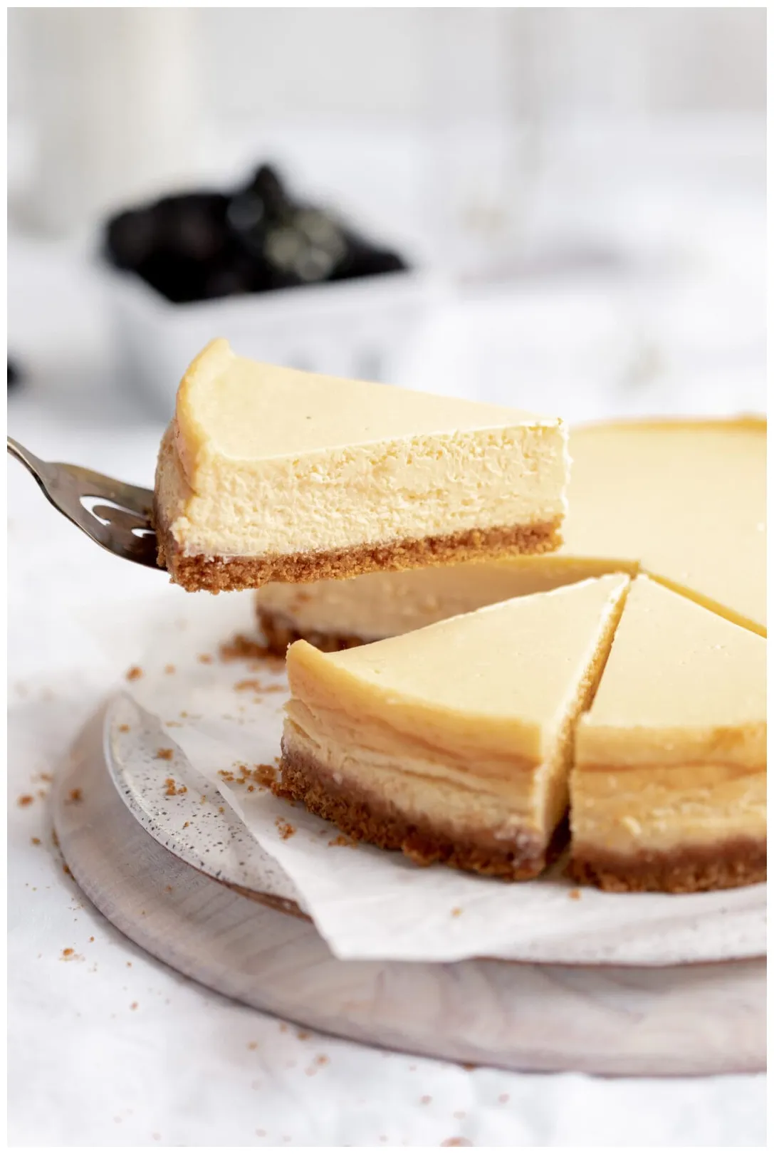 Perfect cheesecake