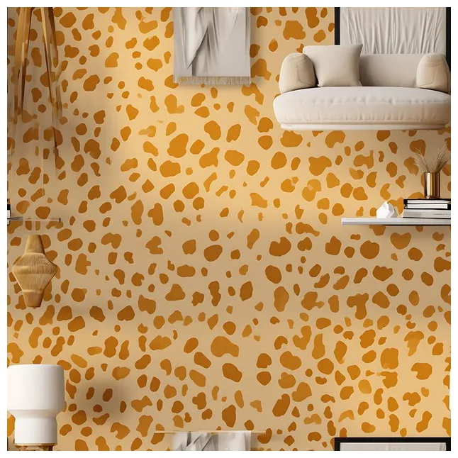 Premium cheetah spots seamless pattern