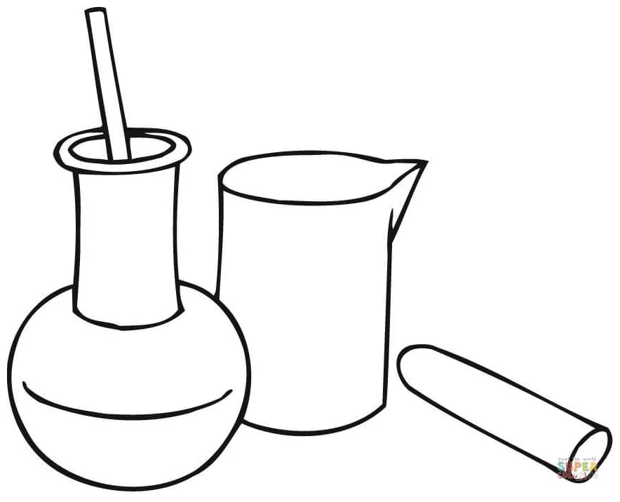 Chemistry coloring pages coloring home