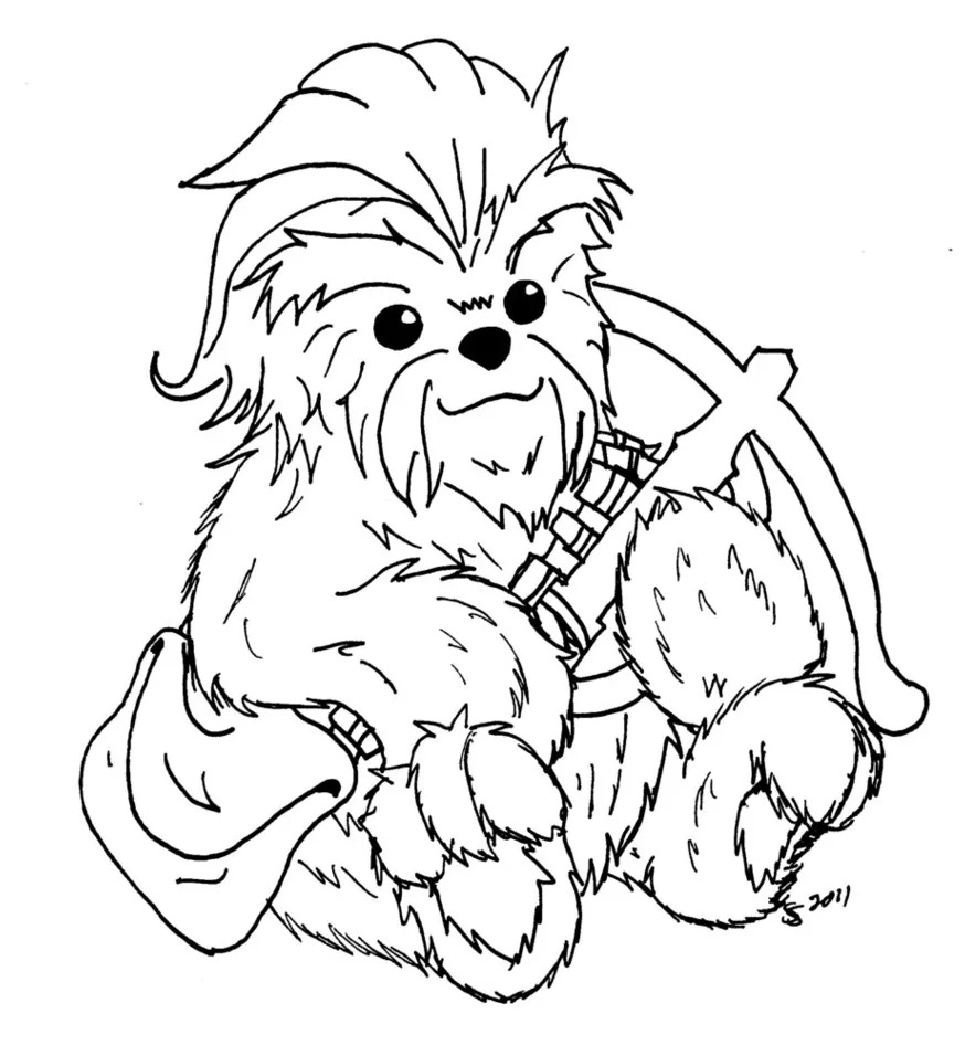 Chewbacca Coloring Pages at GetColorings.com | Free printable colorings