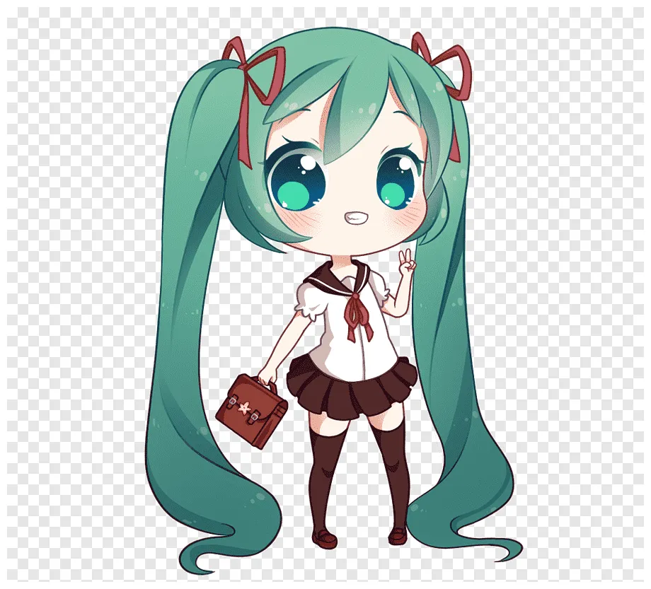 Dibujo de chibi de anime