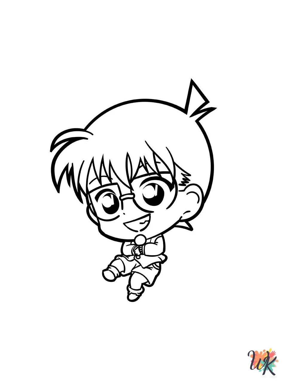 15 chibi coloring pages