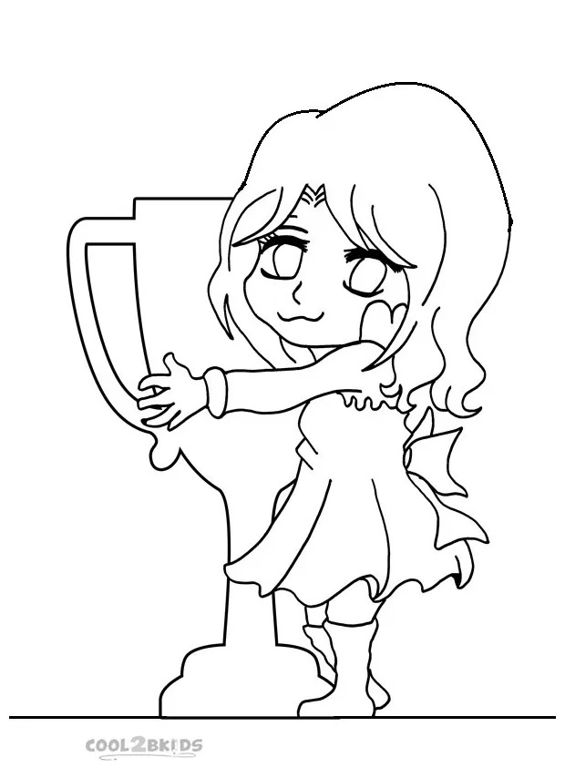 Printable chibi coloring pages for kids cool2bkids