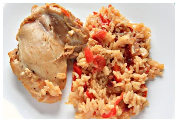 Chipotle chicken n' rice the noshery