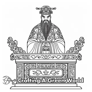 Chinese coloring pages free & printable!