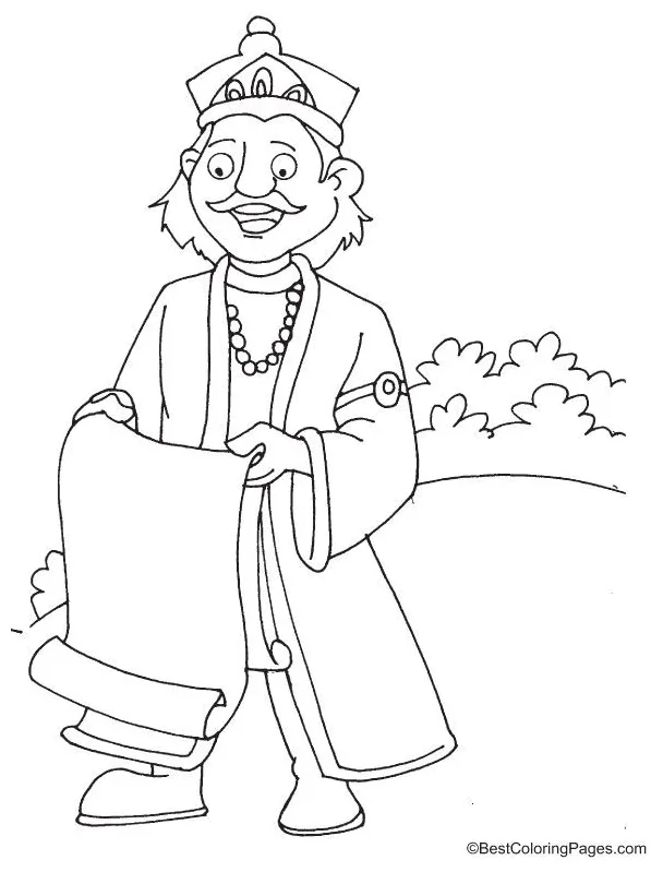 +5 emperor coloring pages update this years buku gambar mewarnai