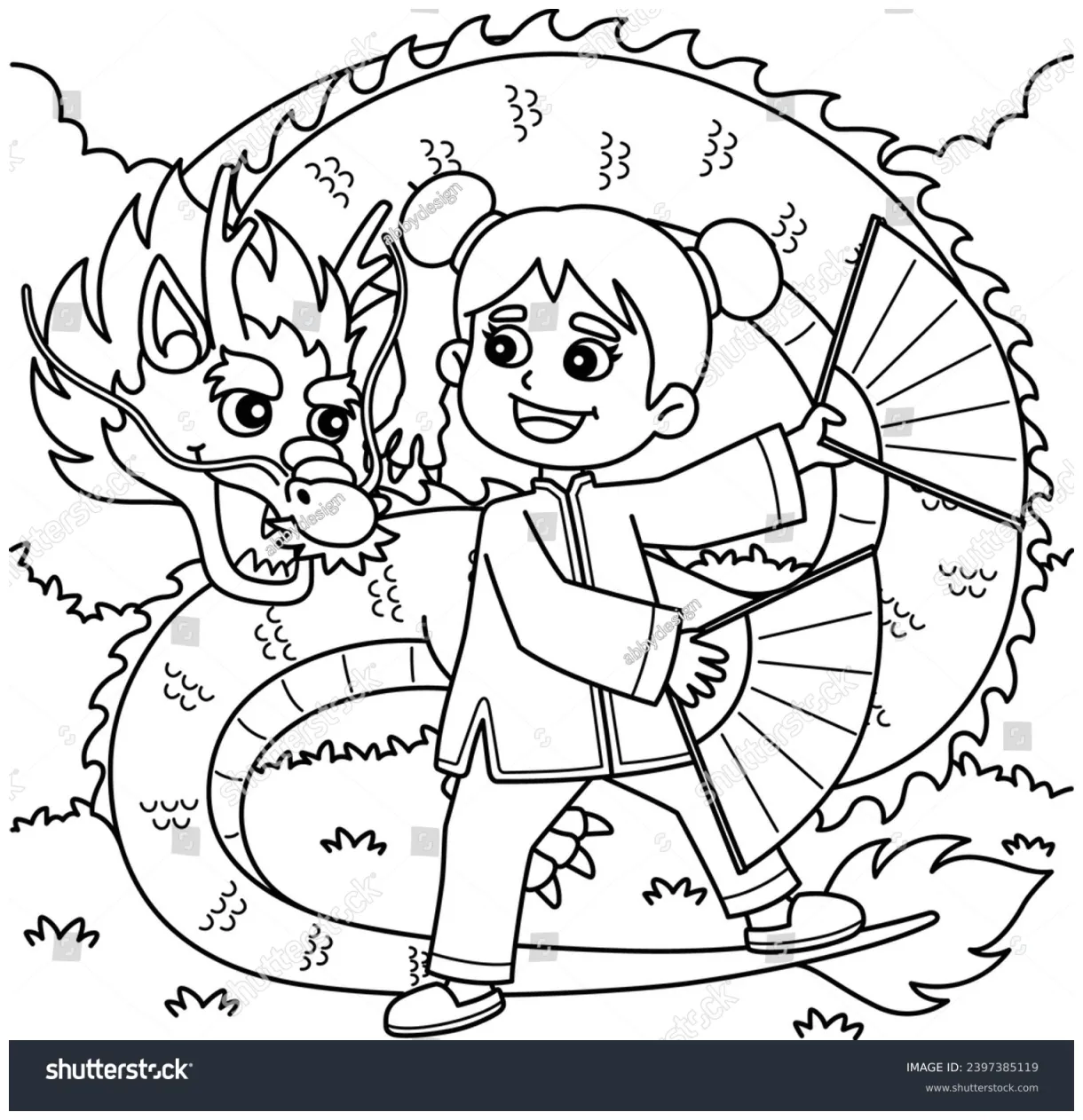 782 chinese new year dragon coloring page royalty-free s and stock