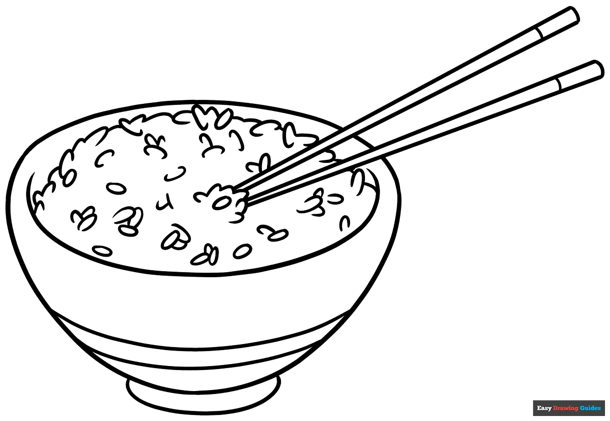 Rice and easy drawing guides
