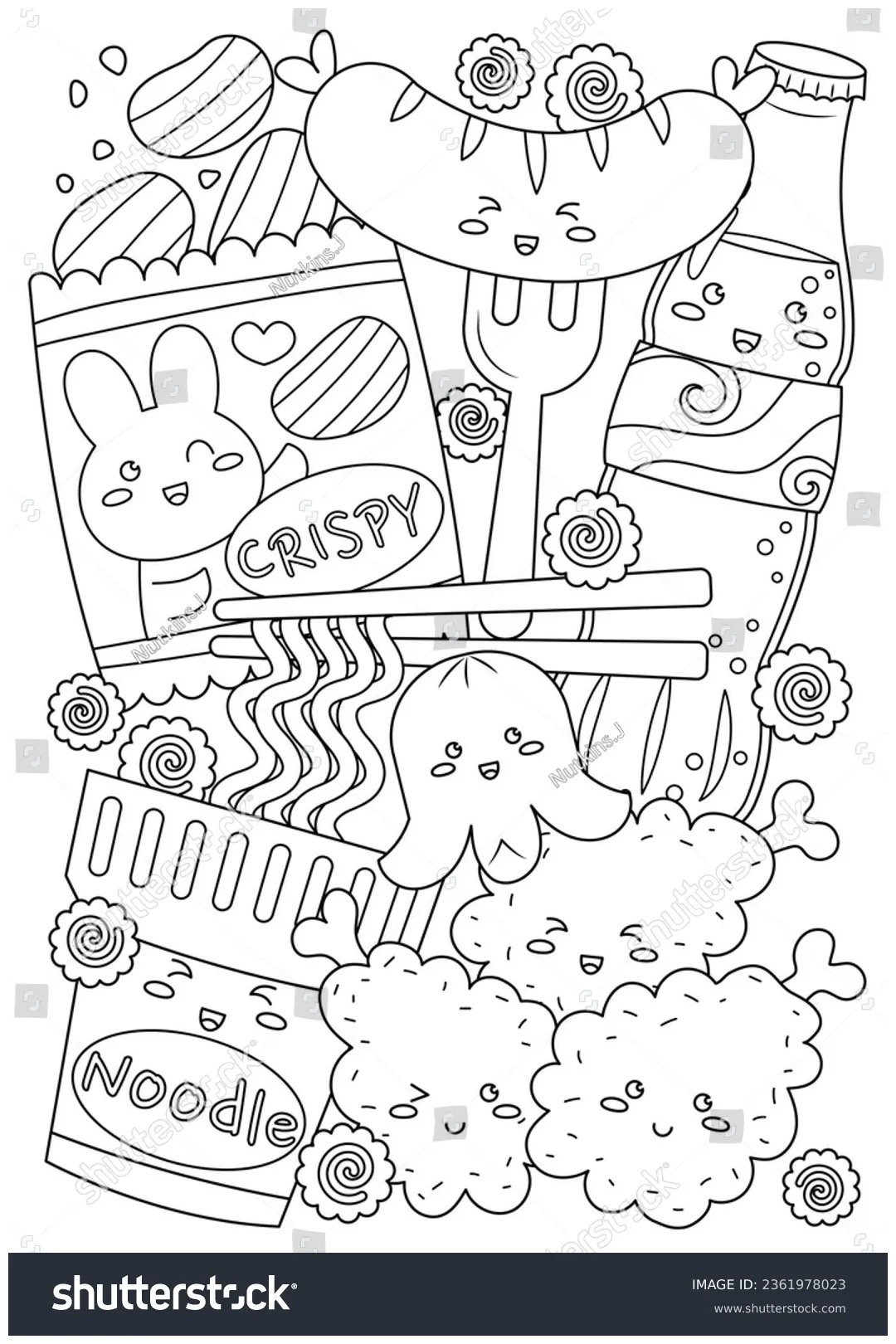 322 chopsticks coloring book s, s, 3d objects