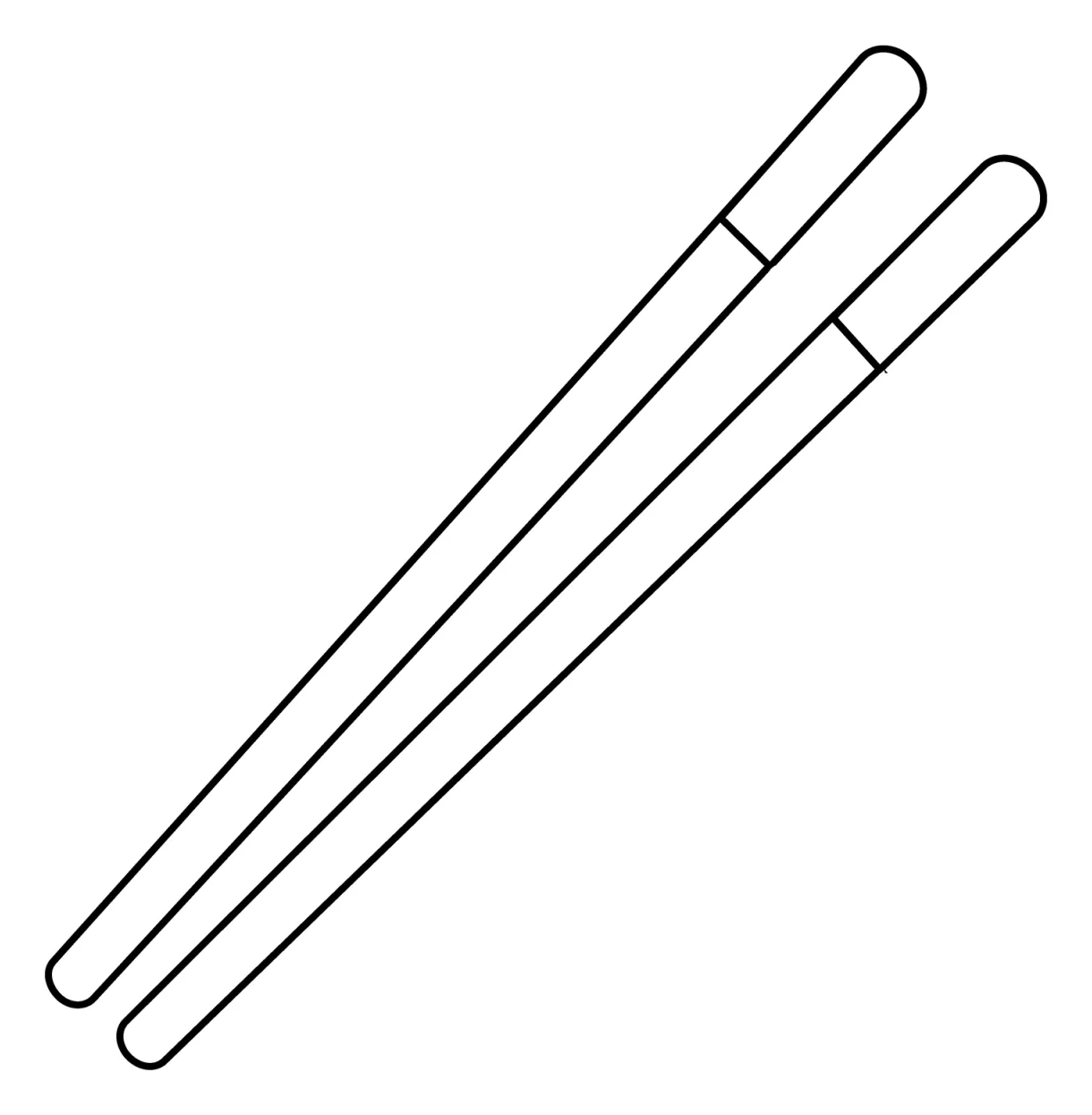 Chopsticks emoji coloring page colouringpages