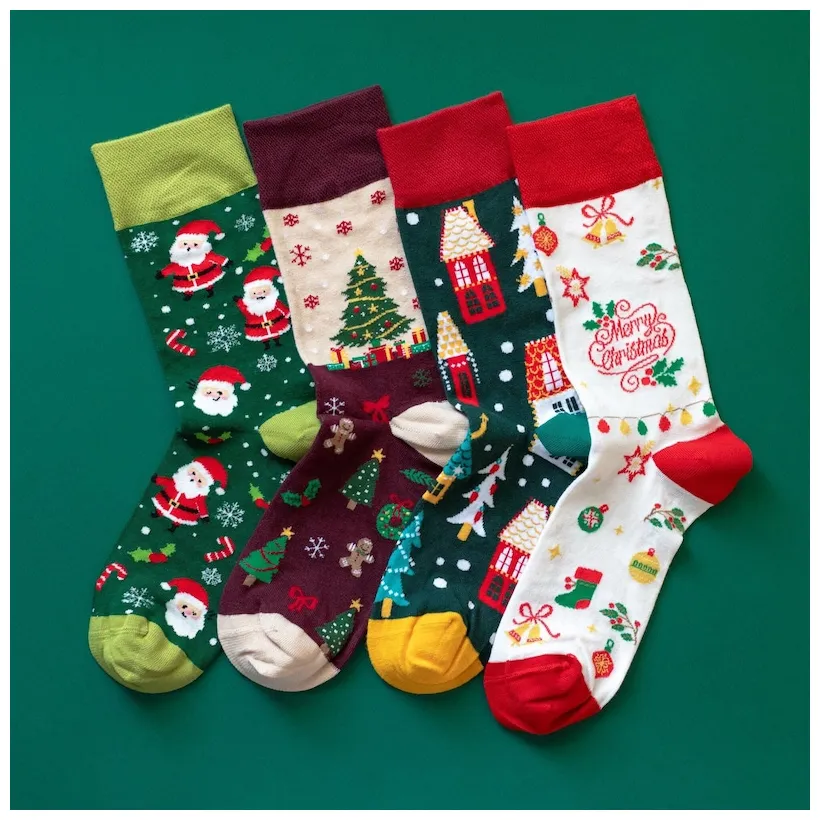 Christmas socks etsy