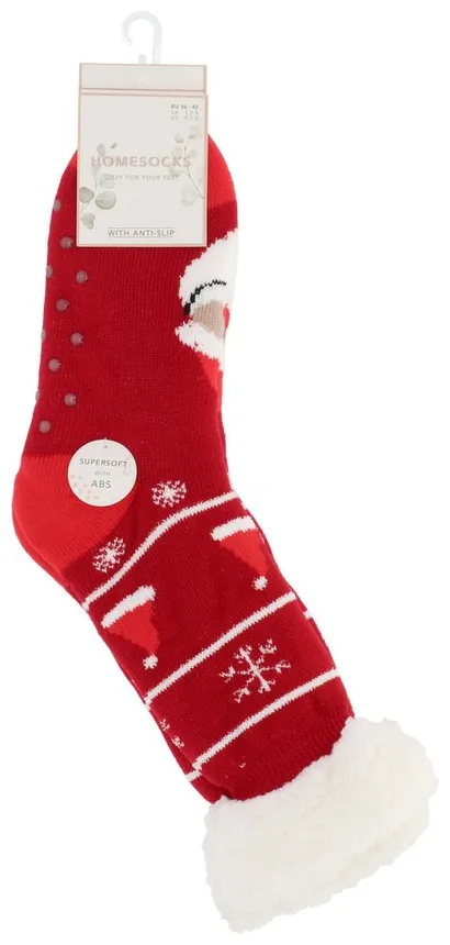 Homesocks christmas kleur little santa bol