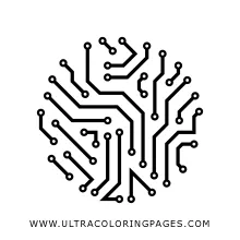 Circuit Board Coloring Pages - Ultra Coloring Pages