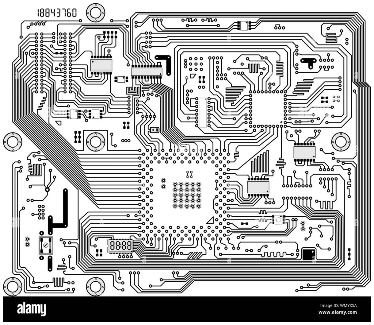 Circuit Board Coloring Pages [2025]