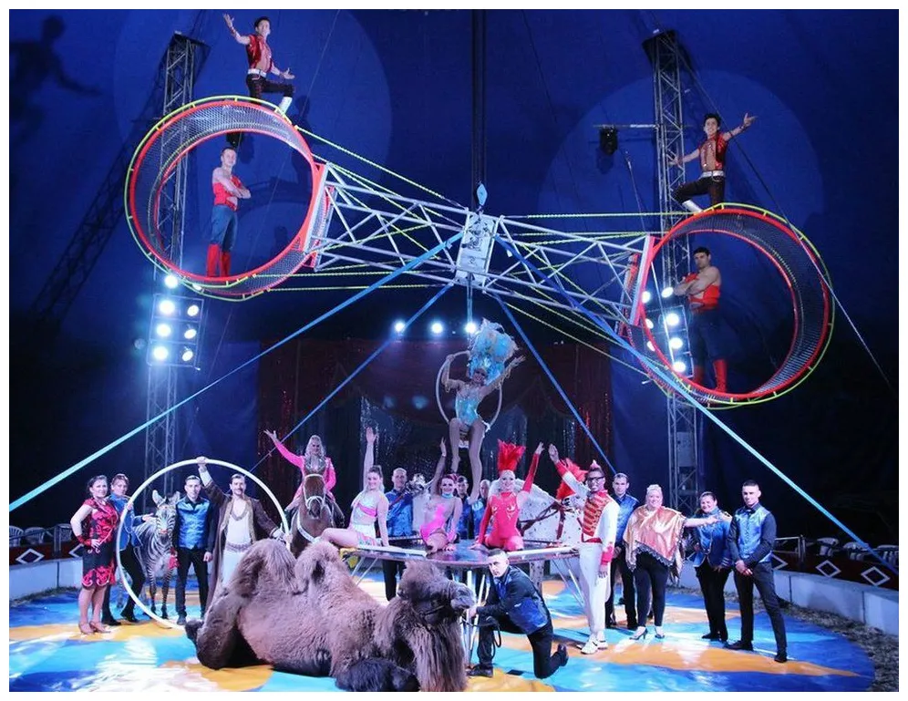 Coronavirus: Circus clown and acrobats left stranded in UK - BBC News