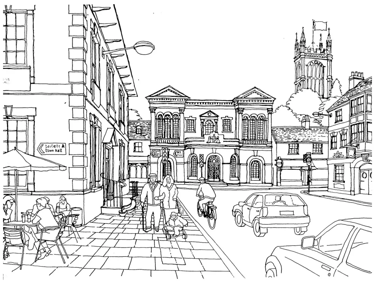 Coloring Page Of City Coloring Pages