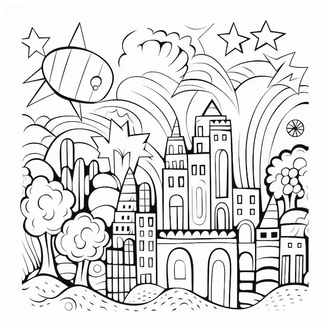 Page 2 | 64,000+ Coloring Page City Pictures