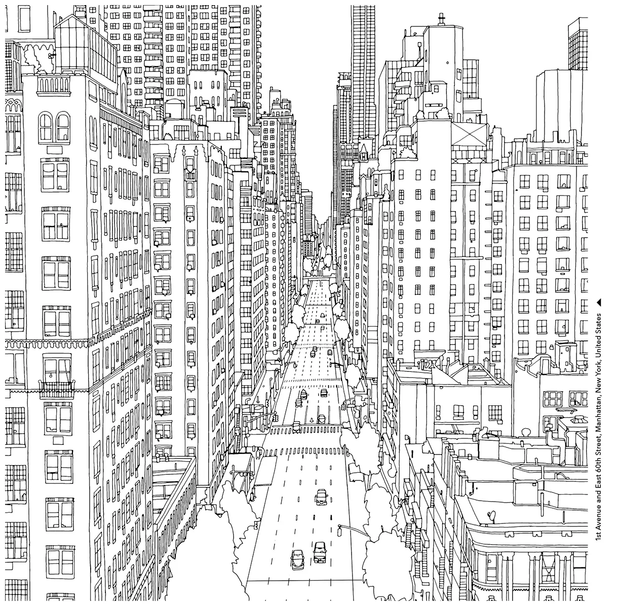 City coloring pages to download and print for free