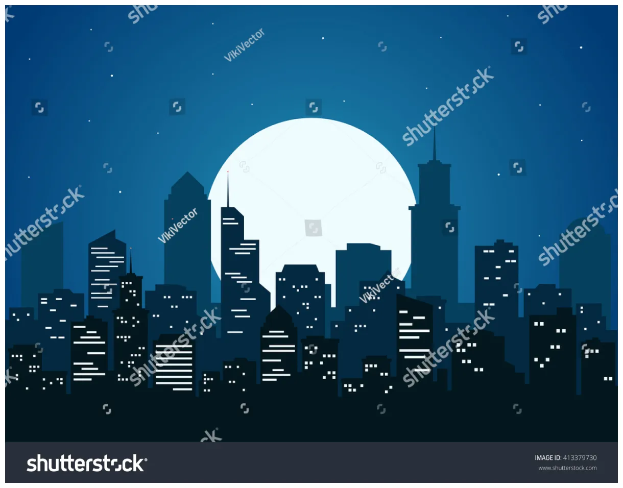 Skyline city night over 40,531 royalty-free licensable stock vectors