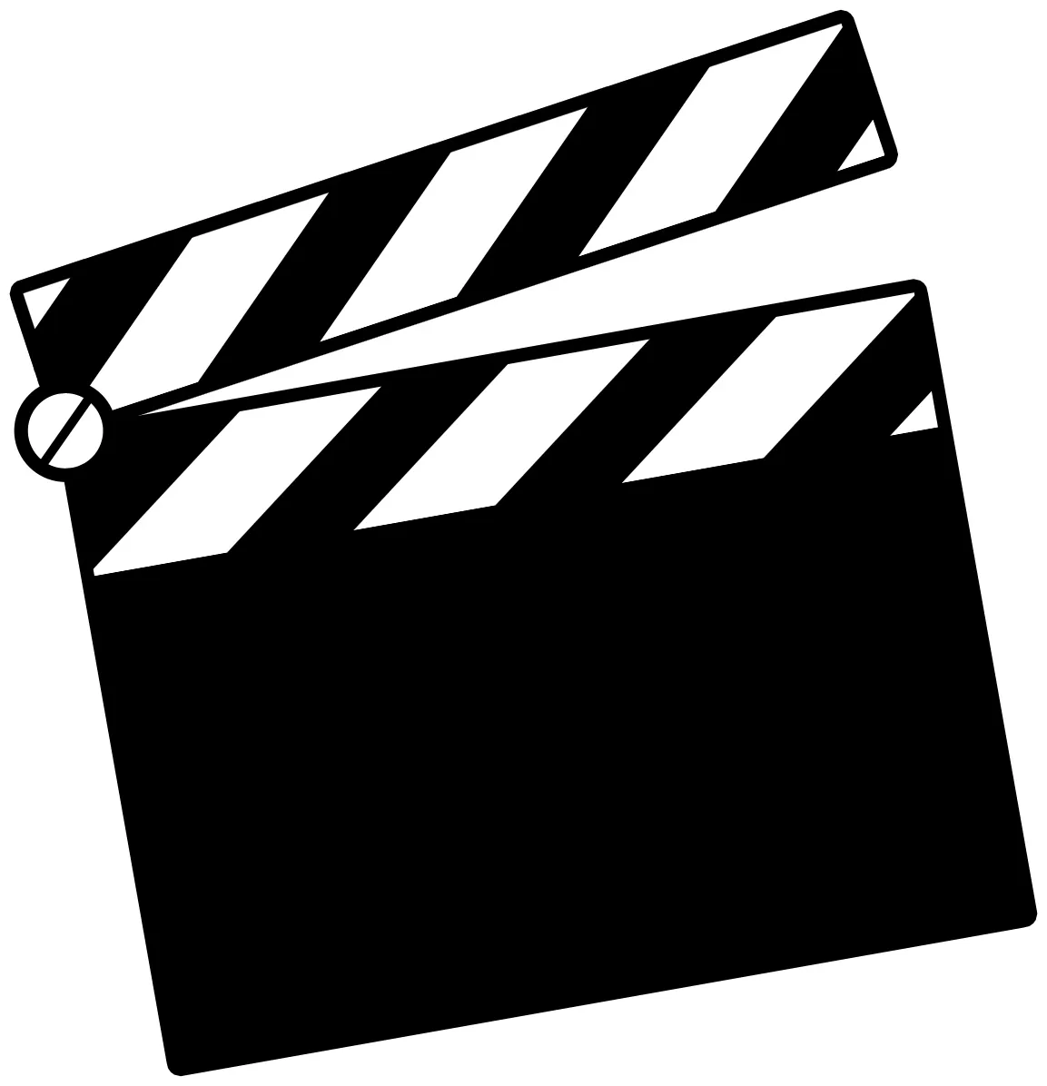 Movie clapboard template clipart best