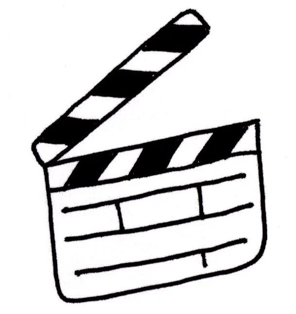 Movie clapboard template clipart best