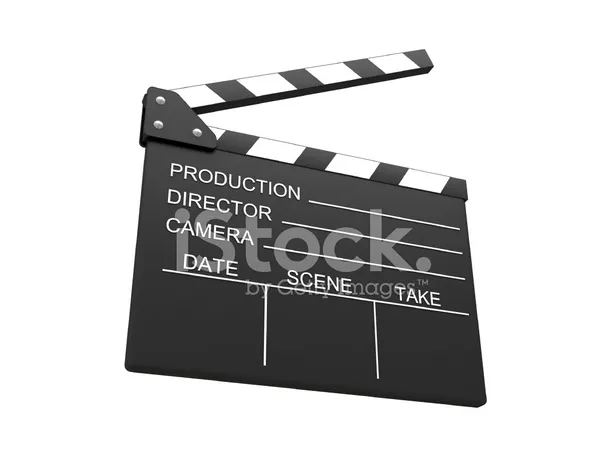 Film slate clapboard royalty-free free s