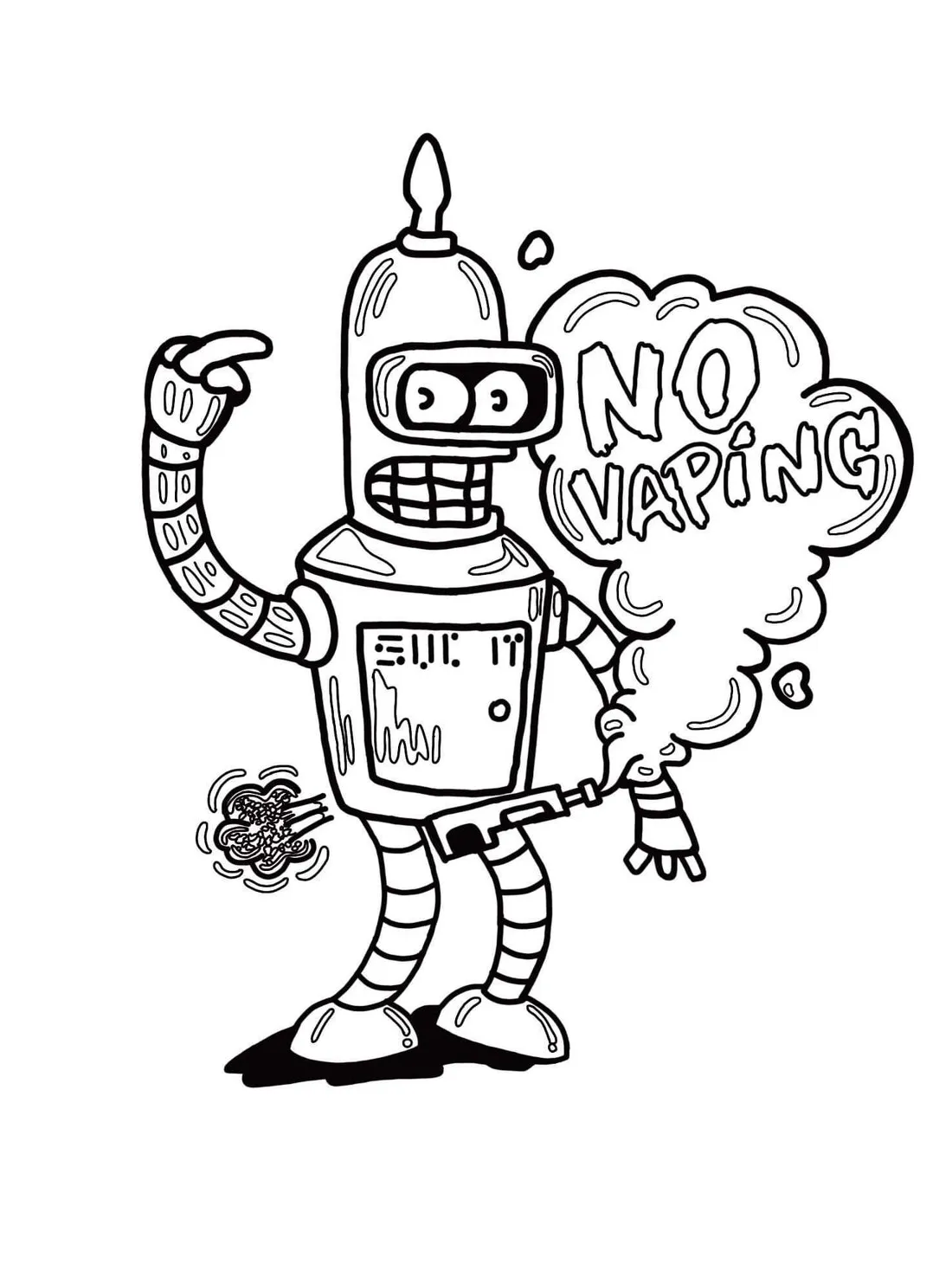 Cartoon coloring page etsy