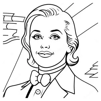 Classic movie poster coloring page 62264-49292