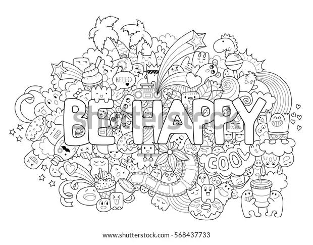 1.487 monster coloring page printable s, s & vectors