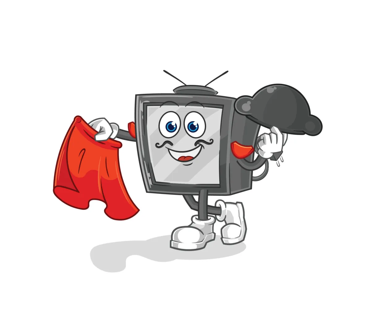 Vintage tv cartoon character 10735930 vector art at vecteezy