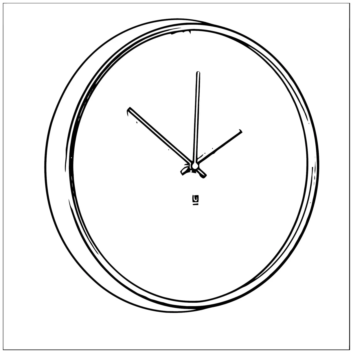 Clock coloring page wecoloringpage 136 wecoloringpage