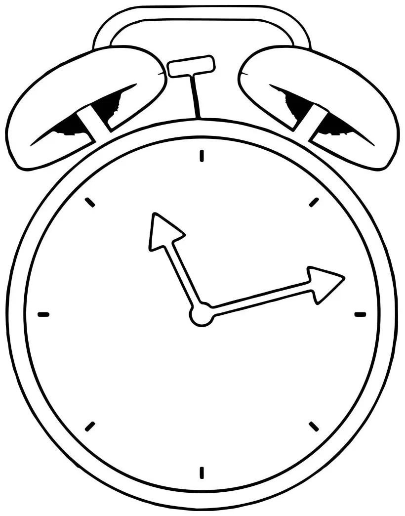 Clock coloring page wecoloringpage 025 wecoloringpage