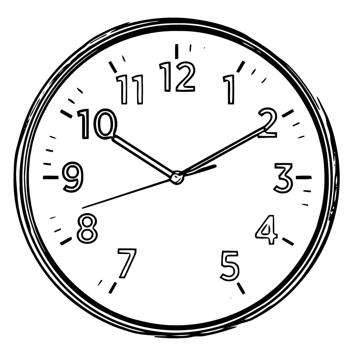 Clock coloring page wecoloringpage 150 wecoloringpage
