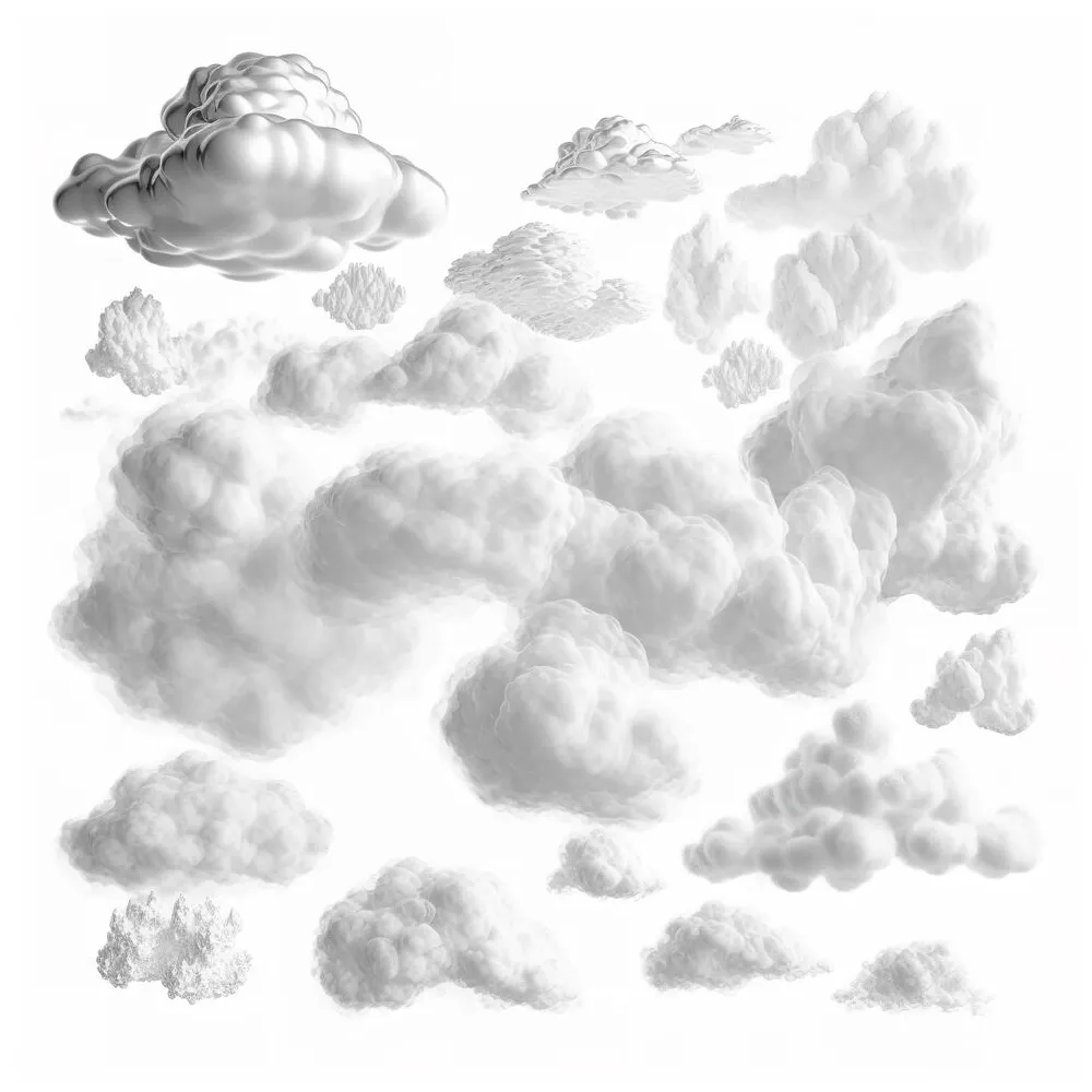 Cloud coloring pages s, s and s for