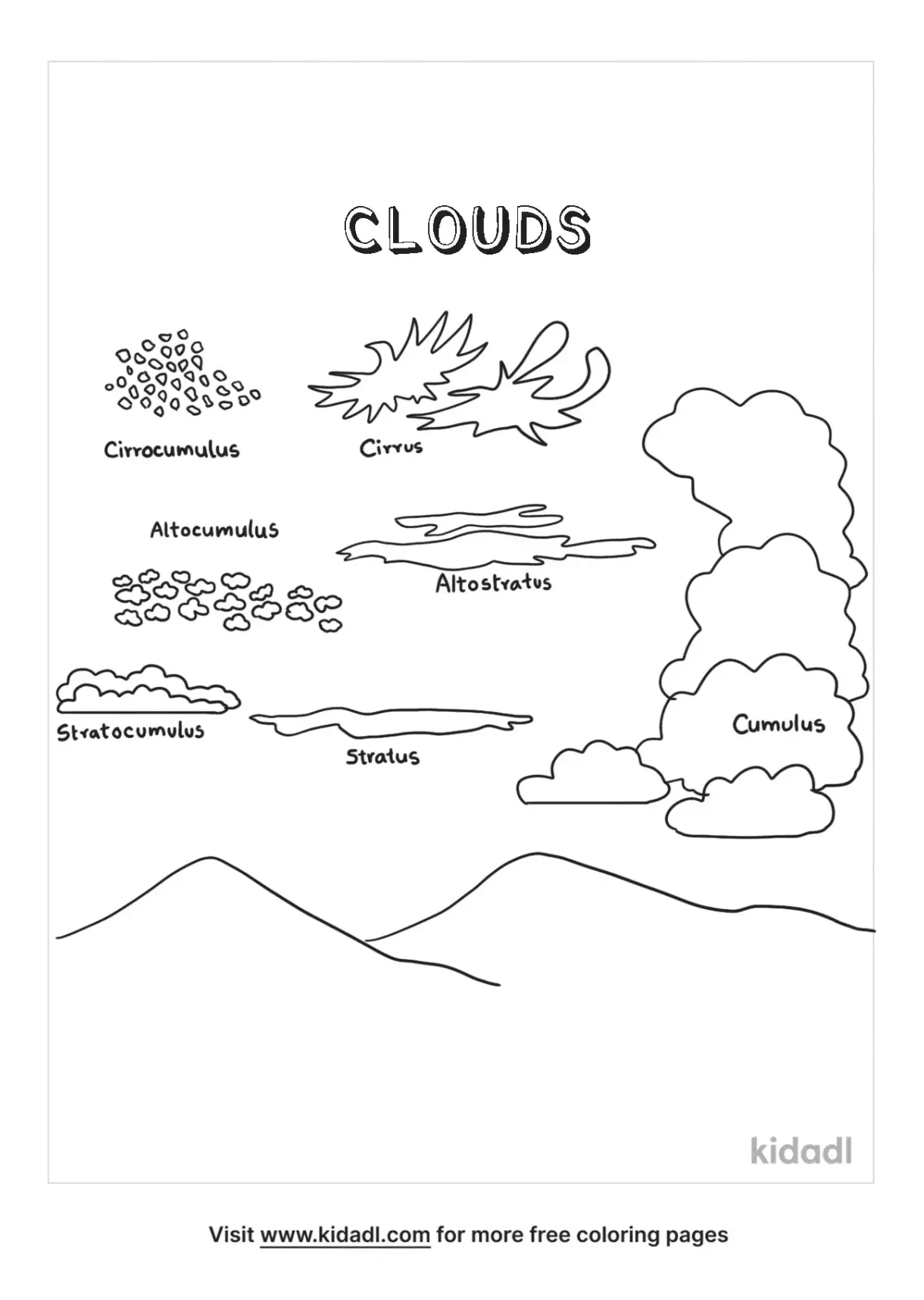 Free coloring page printables kidadl printable coloring page