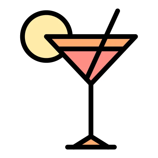 Cocktail Generic color lineal-color icon