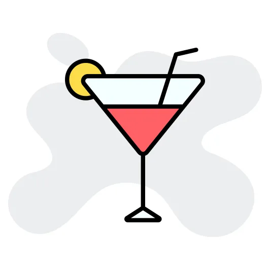 Cocktail Generic color lineal-color icon